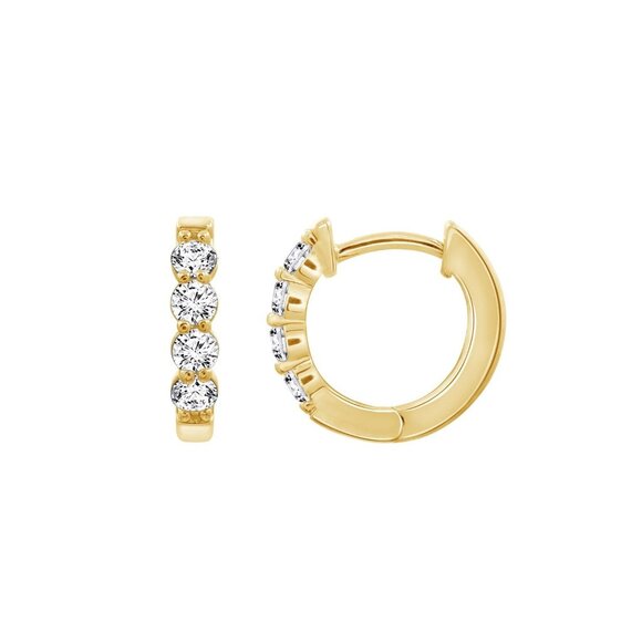 Harper Medium Hoop Earrings - Picture 1 of 2